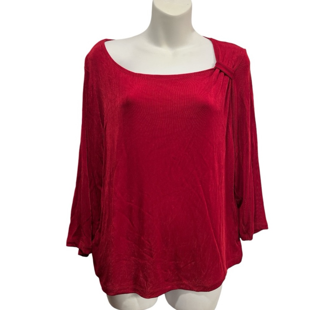 Christopher & Banks top in Red. Size XL